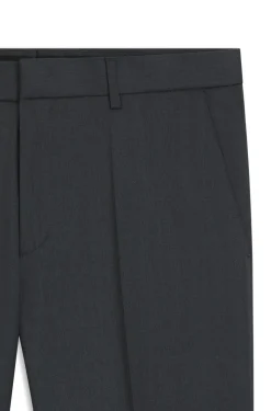 BOSS ONE Regular-Fit Hose aus Schurwoll-Serge