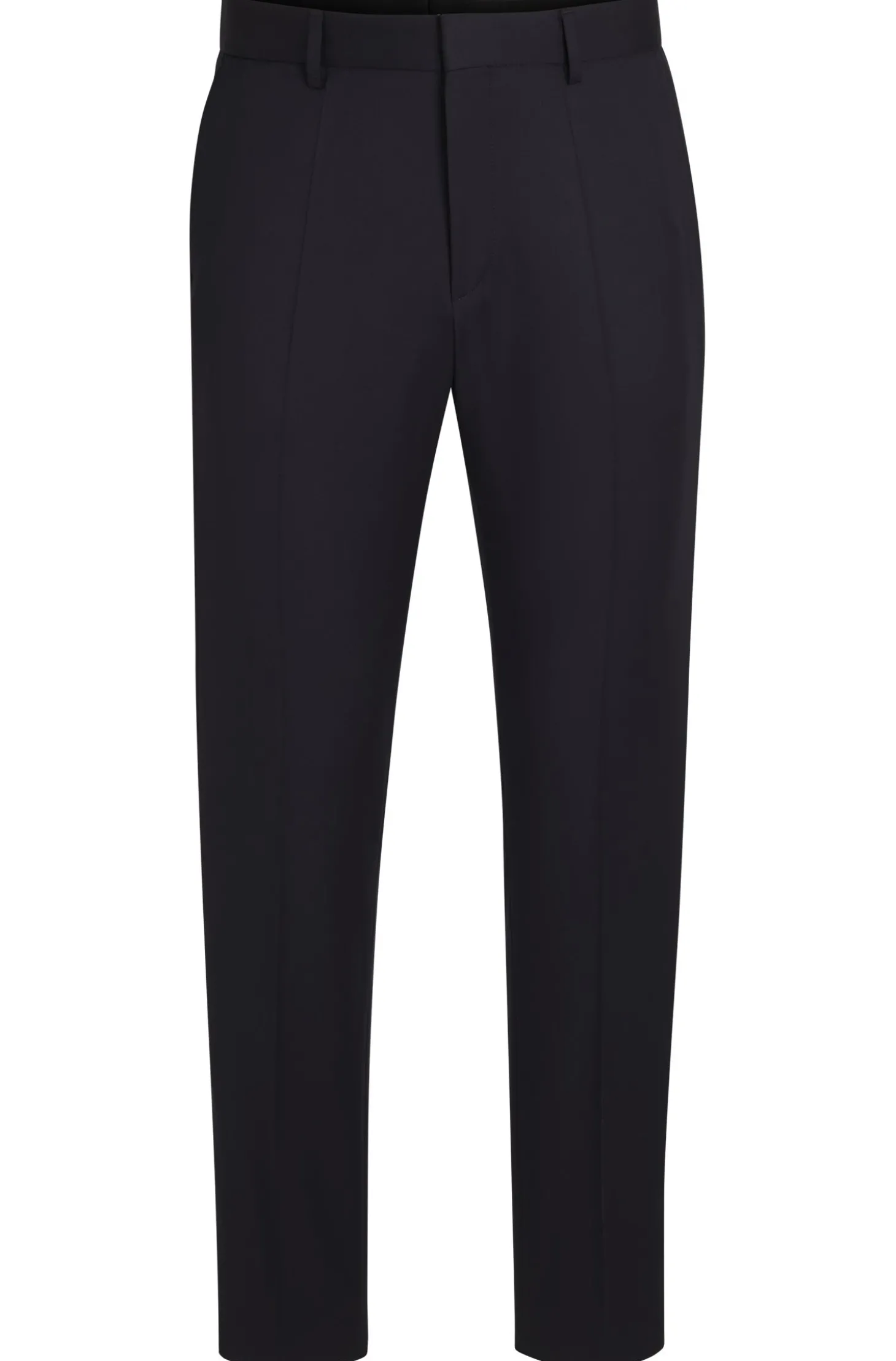 BOSS ONE Regular-Fit Hose aus Schurwoll-Serge