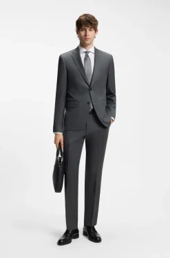 BOSS ONE Regular-Fit Sakko aus Schurwoll-Serge