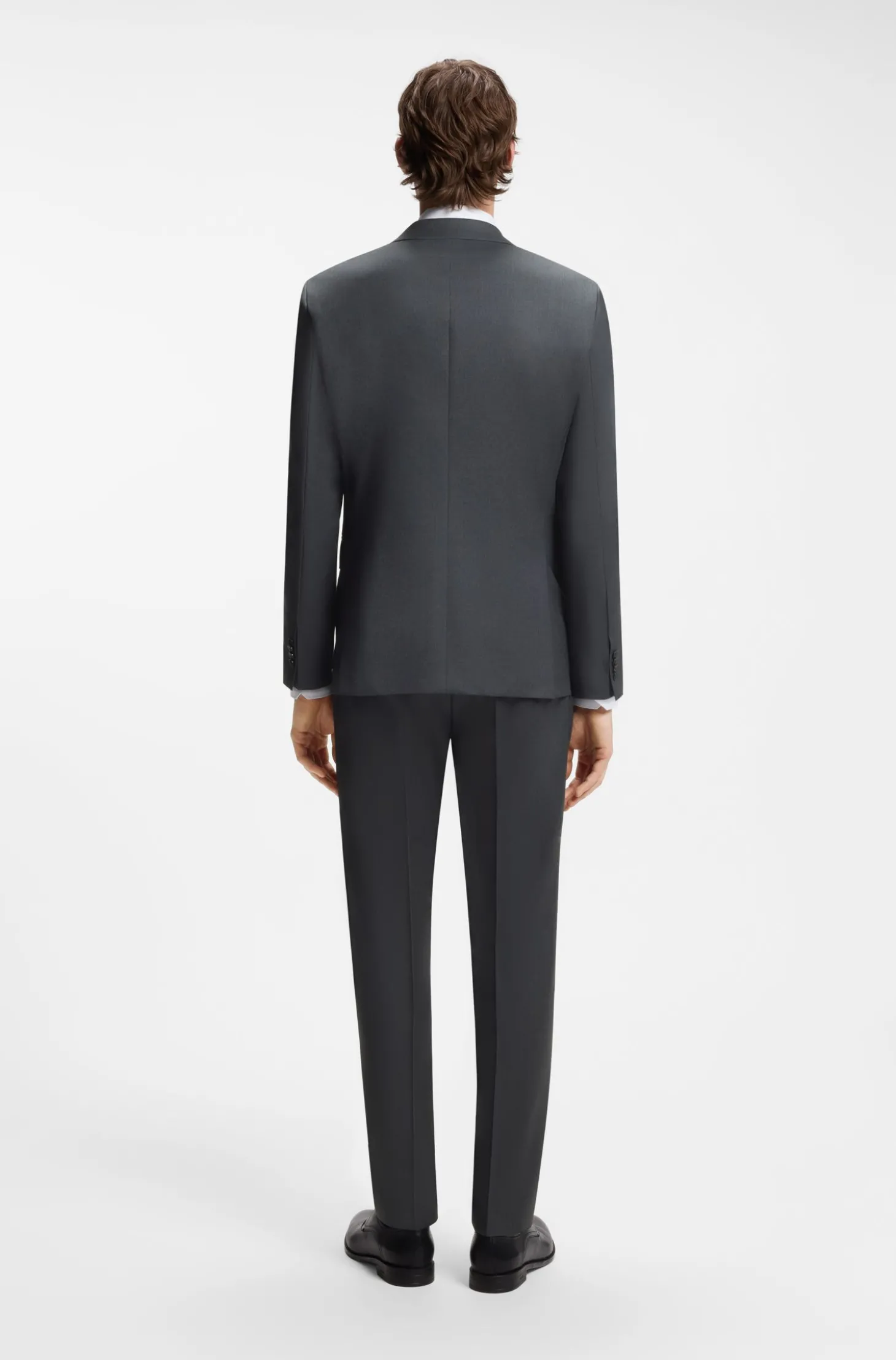 BOSS ONE Regular-Fit Sakko aus Schurwoll-Serge