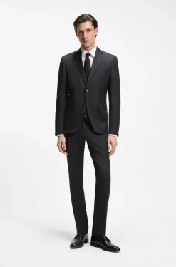 BOSS ONE Regular-Fit Sakko aus Schurwoll-Serge