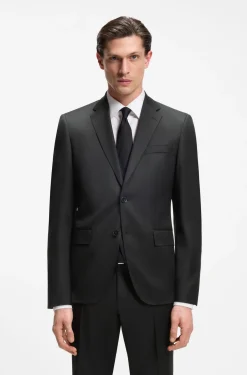 BOSS ONE Regular-Fit Sakko aus Schurwoll-Serge