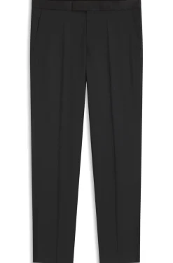 BOSS ONE Regular-Fit Smoking-Hose aus Schurwoll-Serge