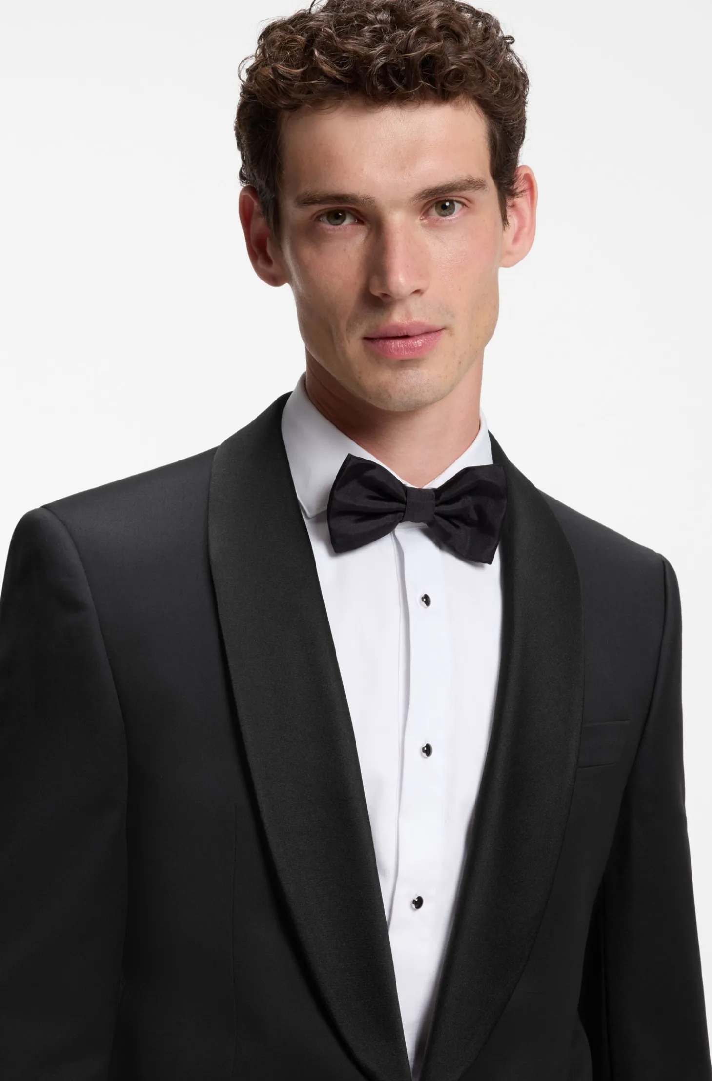 BOSS ONE Regular-Fit Smoking-Jackett aus Schurwoll-Serge