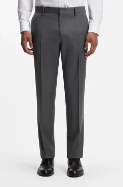BOSS ONE Slim-Fit Hose aus Schurwoll-Serge