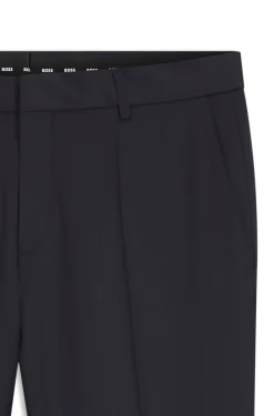BOSS ONE Slim-Fit Hose aus Schurwoll-Serge