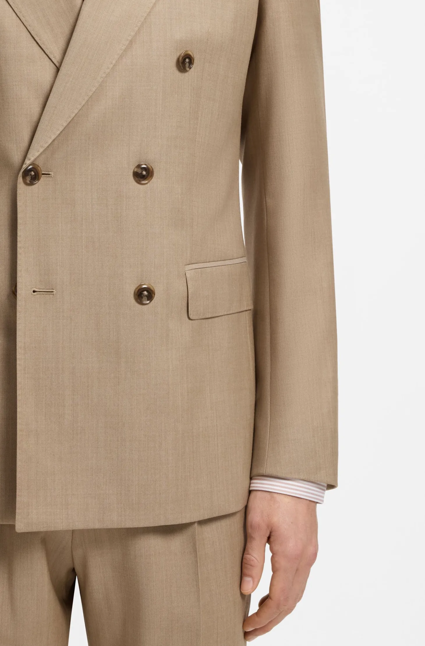 BOSS ONE Slim-Fit Sakko aus Schurwolle