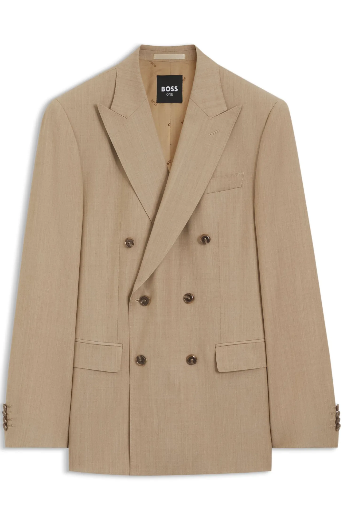 BOSS ONE Slim-Fit Sakko aus Schurwolle