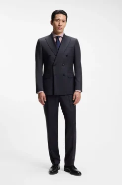BOSS ONE Slim-Fit Sakko aus Schurwolle