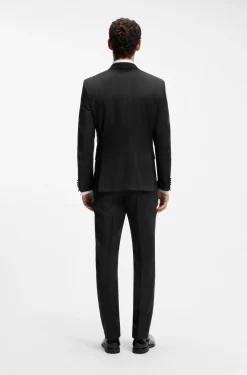 BOSS ONE Slim-Fit Smoking-Jackett aus Schurwoll-Serge