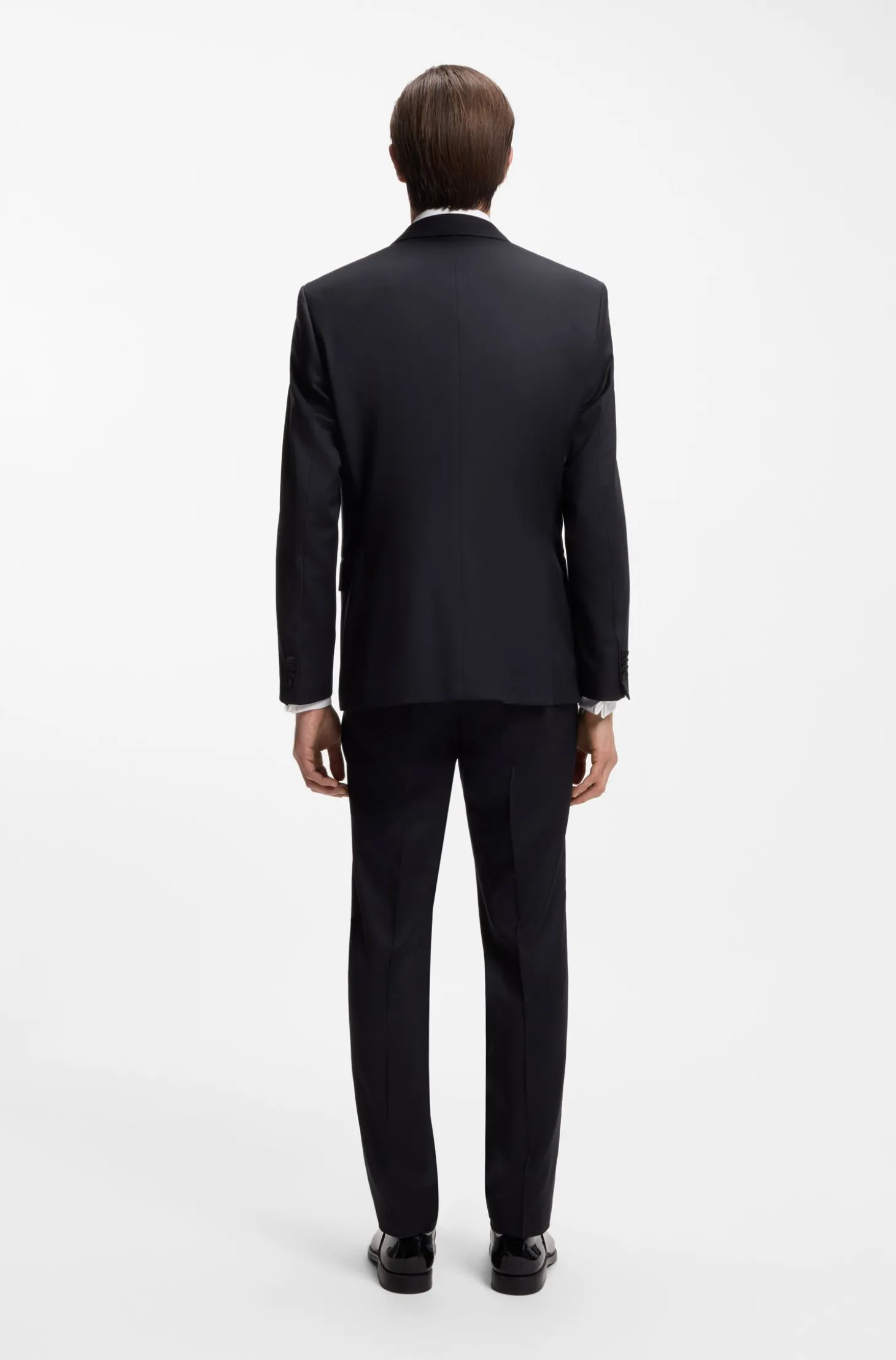 BOSS ONE Slim-Fit Smoking-Jackett aus Schurwoll-Serge