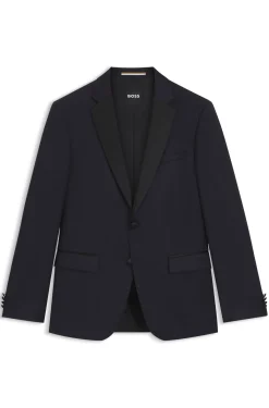 BOSS ONE Slim-Fit Smoking-Jackett aus Schurwoll-Serge