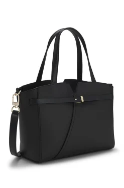 BOSS Revers kleine Tote Bag aus Leder mit Gürtel-Detail