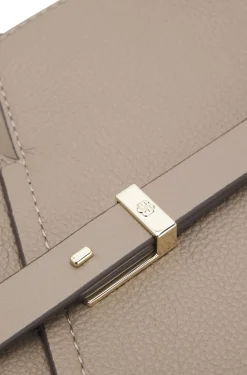 BOSS Revers Tote Bag aus Leder mit Gürtel-Detail