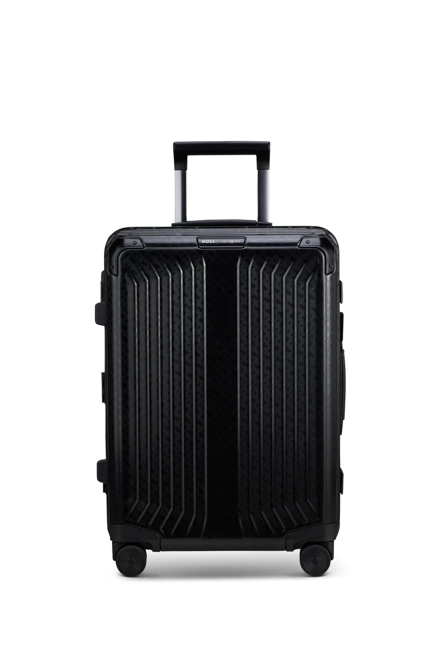 BOSS | Samsonite Handgepäcktrolley aus eloxiertem Aluminium