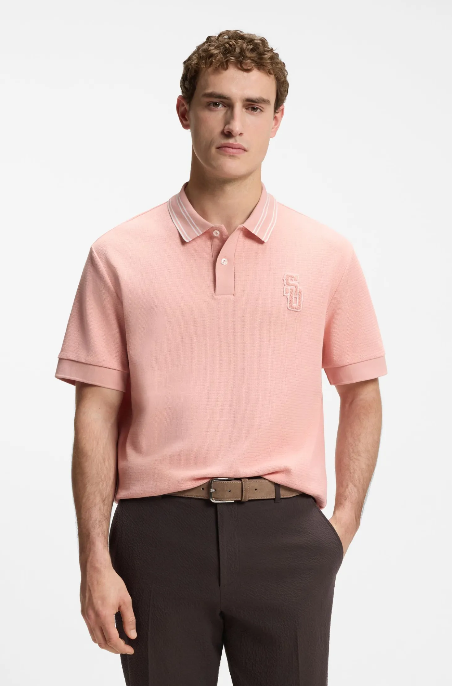 BOSS Selected by Shohei Ohtani Relaxed-Fit Poloshirt