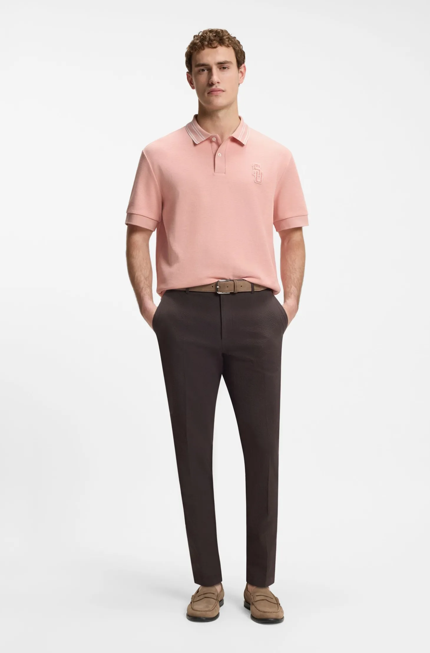 BOSS Selected by Shohei Ohtani Relaxed-Fit Poloshirt