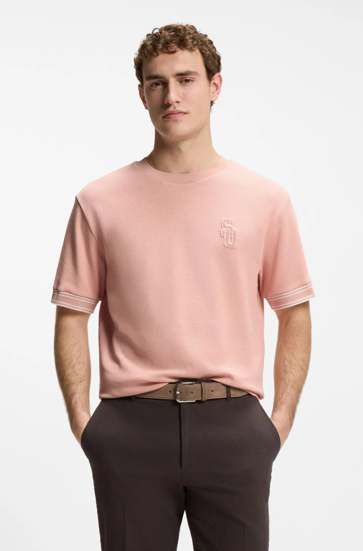 BOSS SELECTED BY SHOHEI OHTANI T-Shirt aus Baumwolle