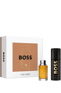 BOSS The Scent Eau de Toilette für ihn 50 ml im Geschenk-Set