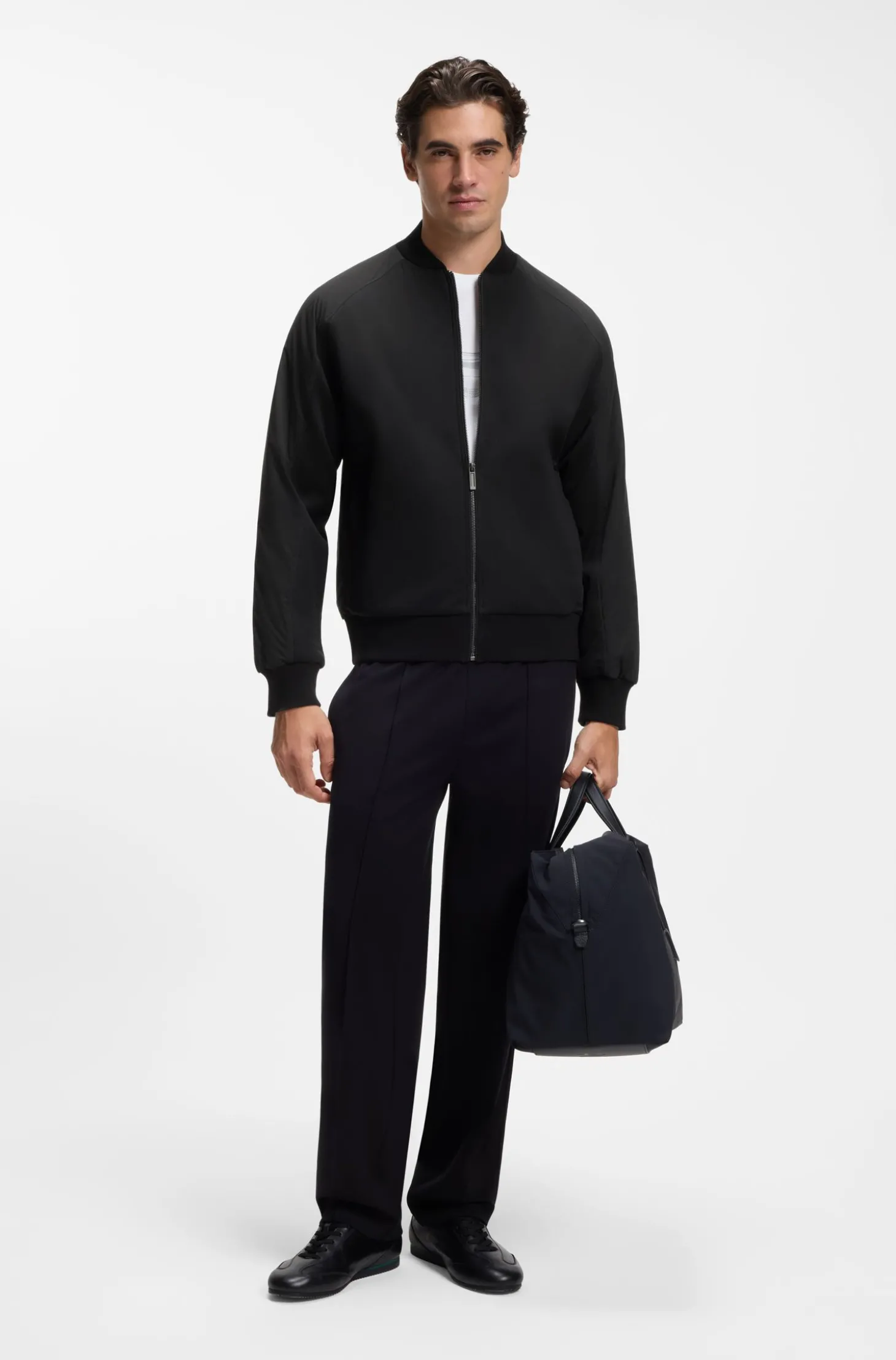 BOSS x ASTON MARTIN Jacke im Bomber-Stil