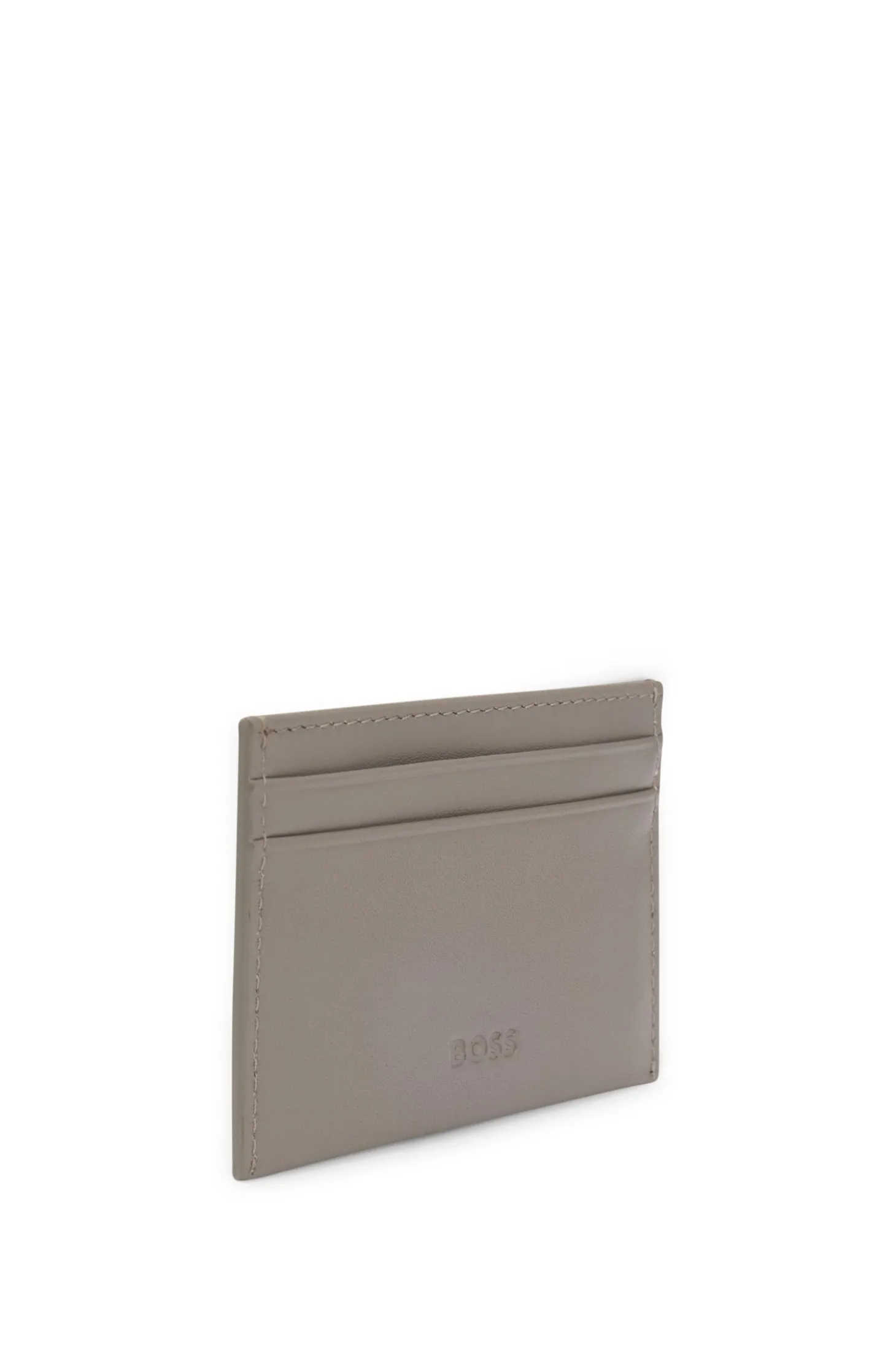 BOSS x ASTON MARTIN Kartenetui aus Leder mit Flügel-Detail