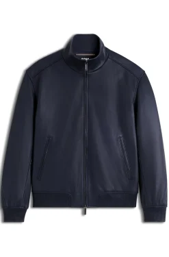 BOSS x ASTON MARTIN Lederjacke