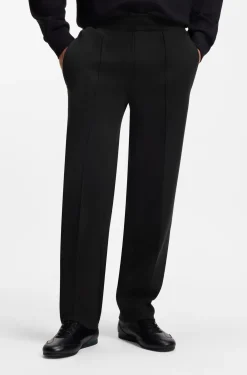 BOSS x ASTON MARTIN Modern-Fit Hose aus Baumwolle