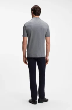BOSS x ASTON MARTIN Poloshirt aus merzerisierter Baumwolle