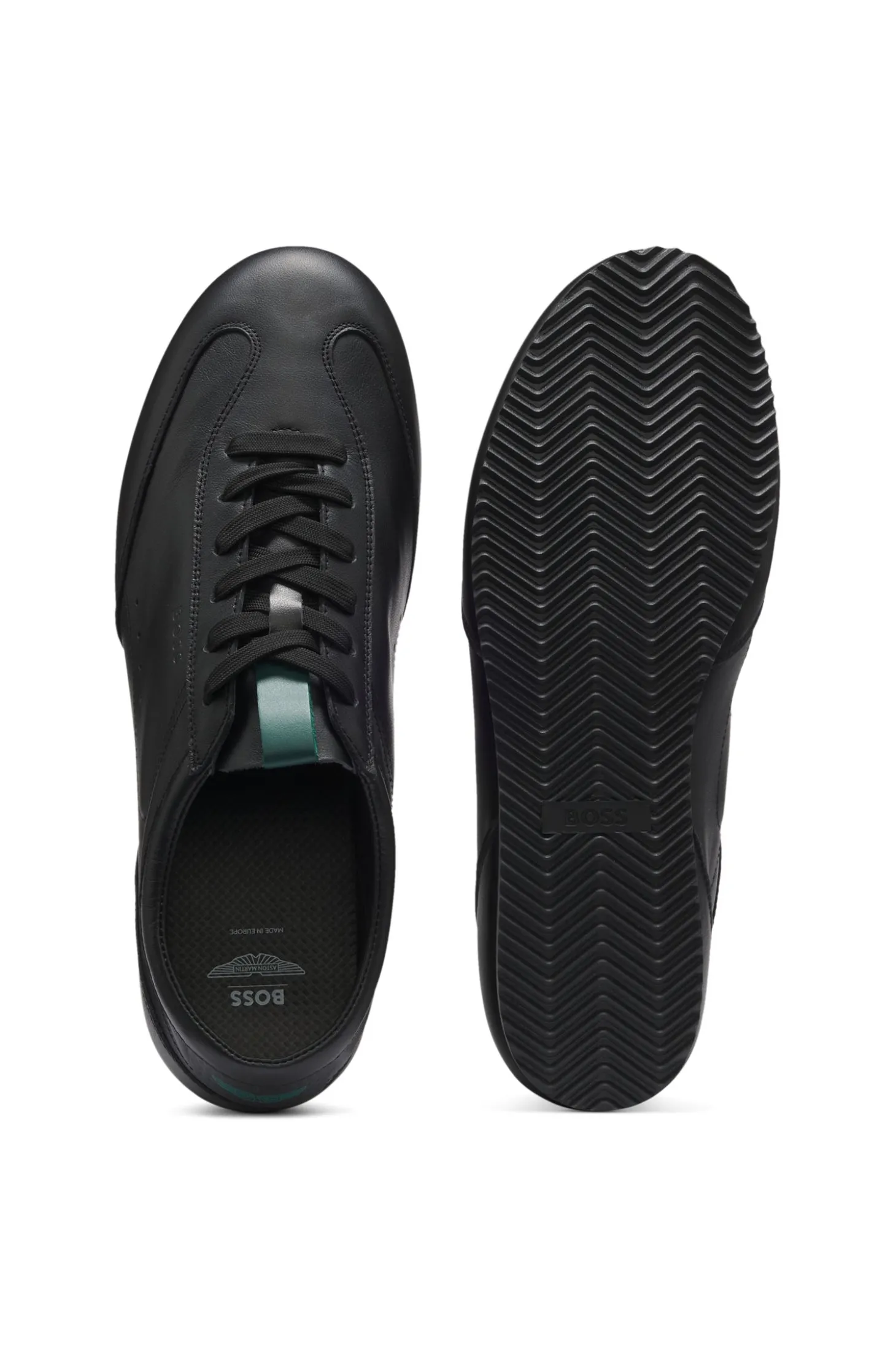 BOSS x ASTON MARTIN Sneakers aus Leder