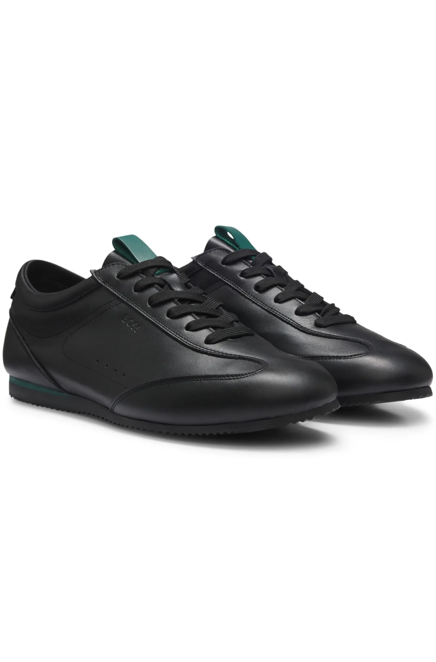 BOSS x ASTON MARTIN Sneakers aus Leder