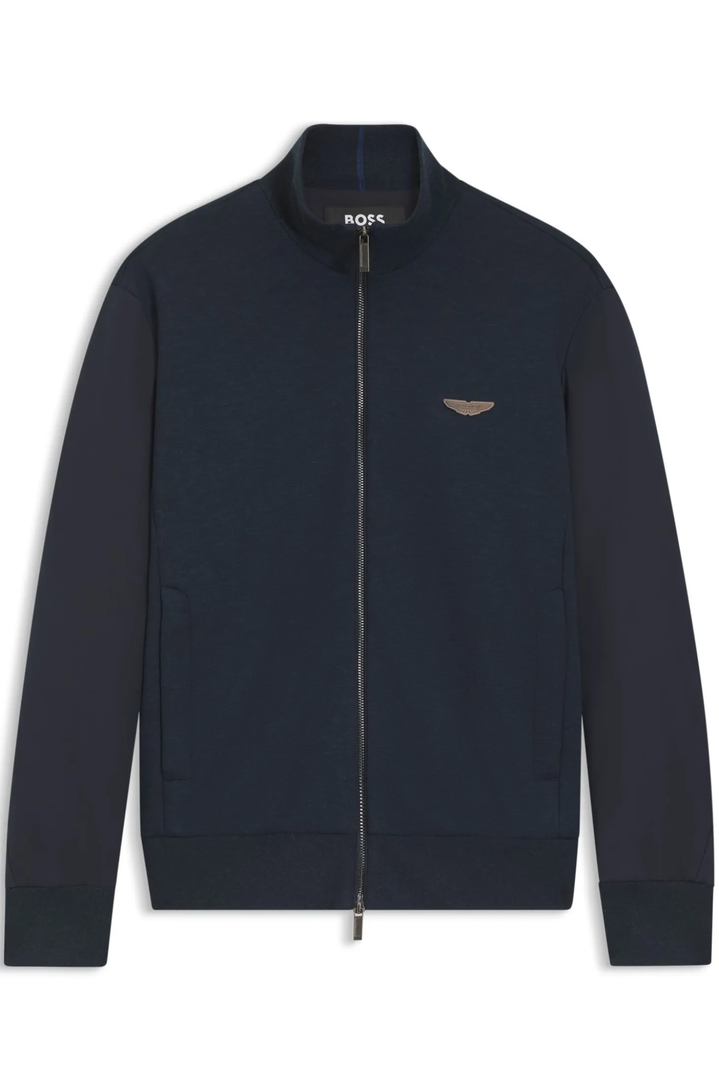 BOSS x ASTON MARTIN Sweatshirt mit Flügel-Detail
