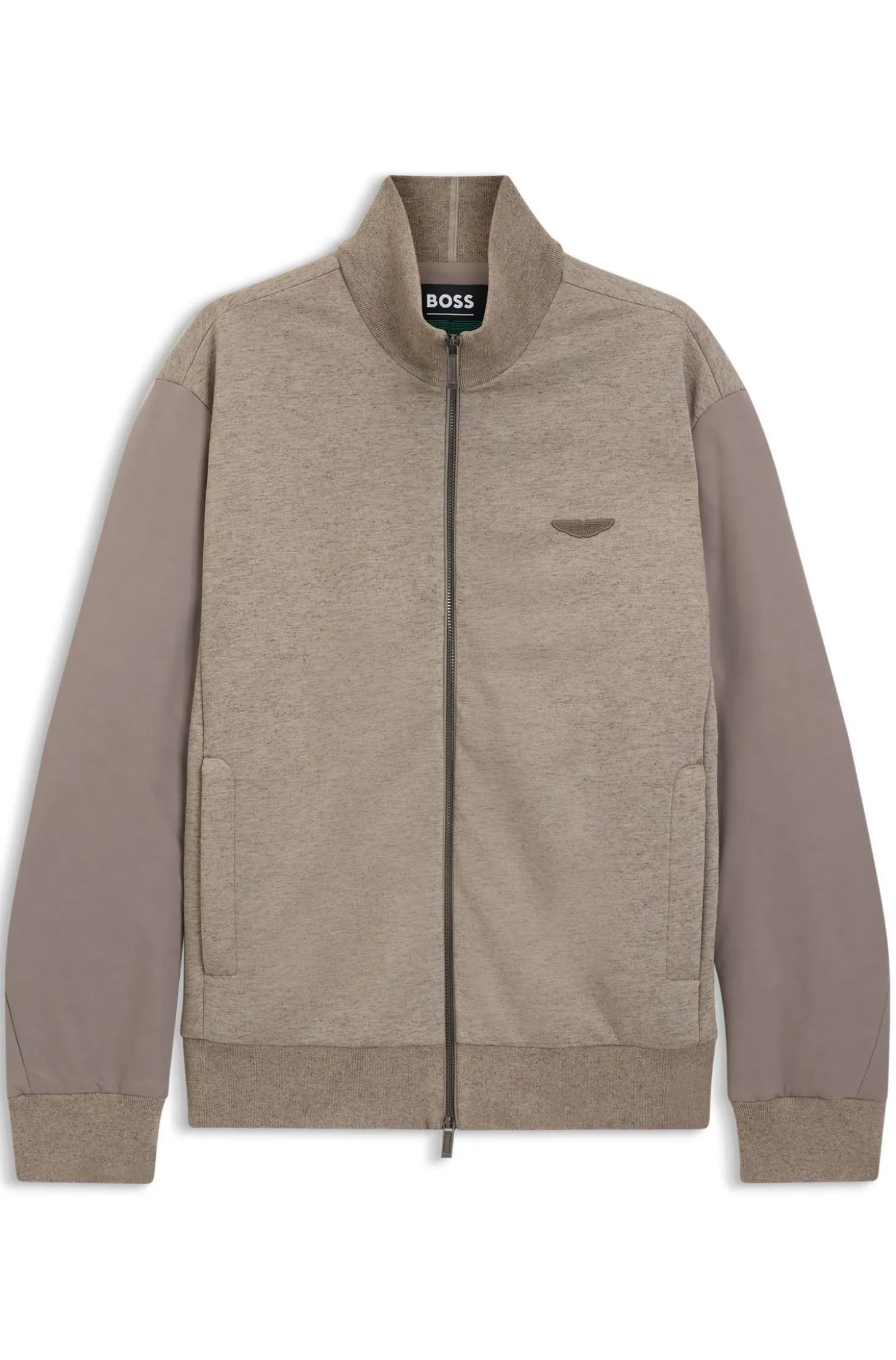 BOSS x ASTON MARTIN Sweatshirt mit Flügel-Detail