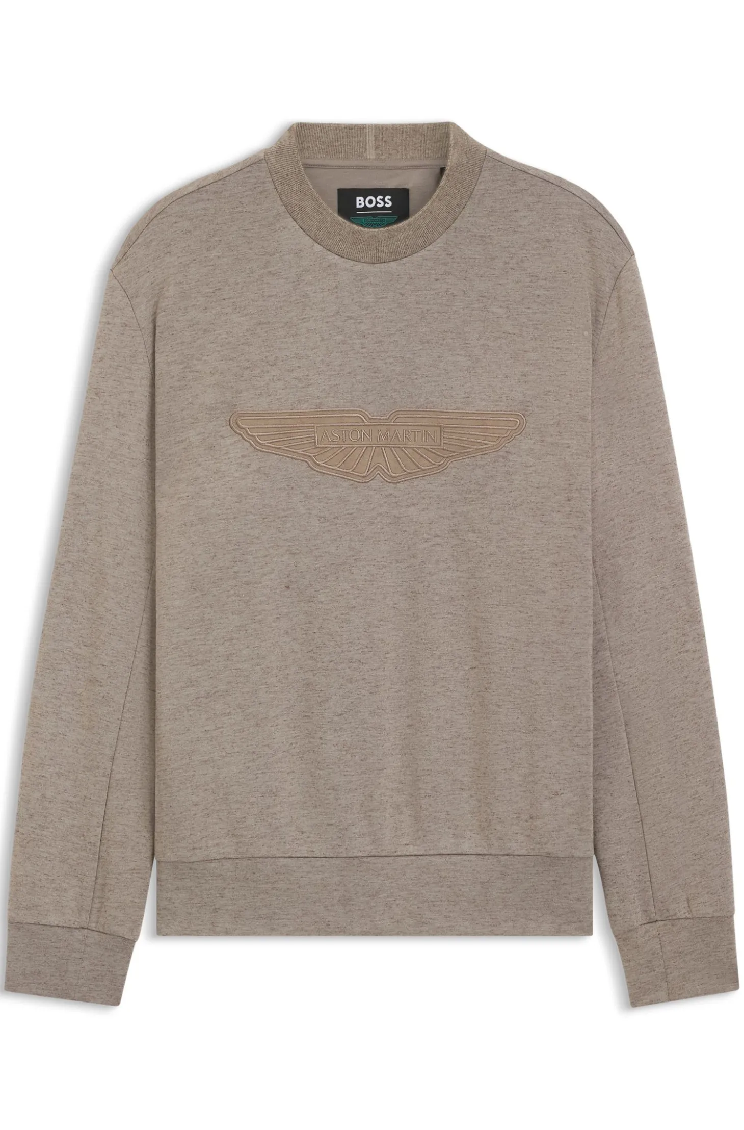 BOSS x ASTON MARTIN Sweatshirt mit Flügel-Detail