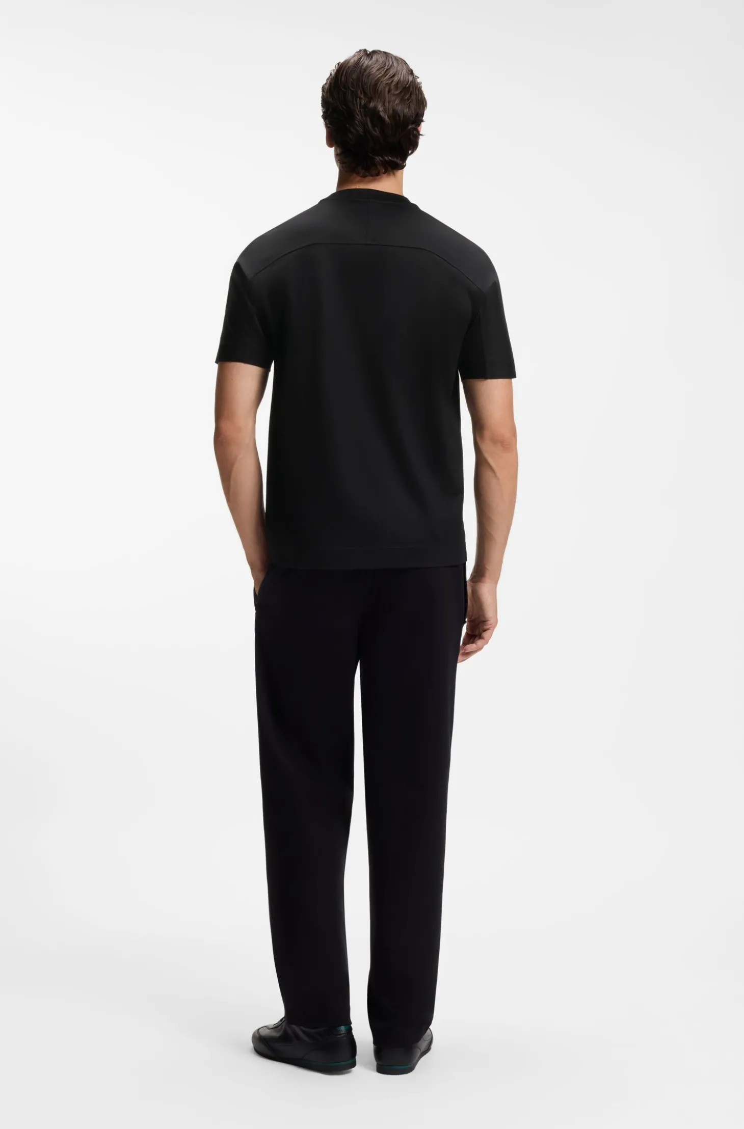 BOSS x ASTON MARTIN T-Shirt aus merzerisierter Baumwolle