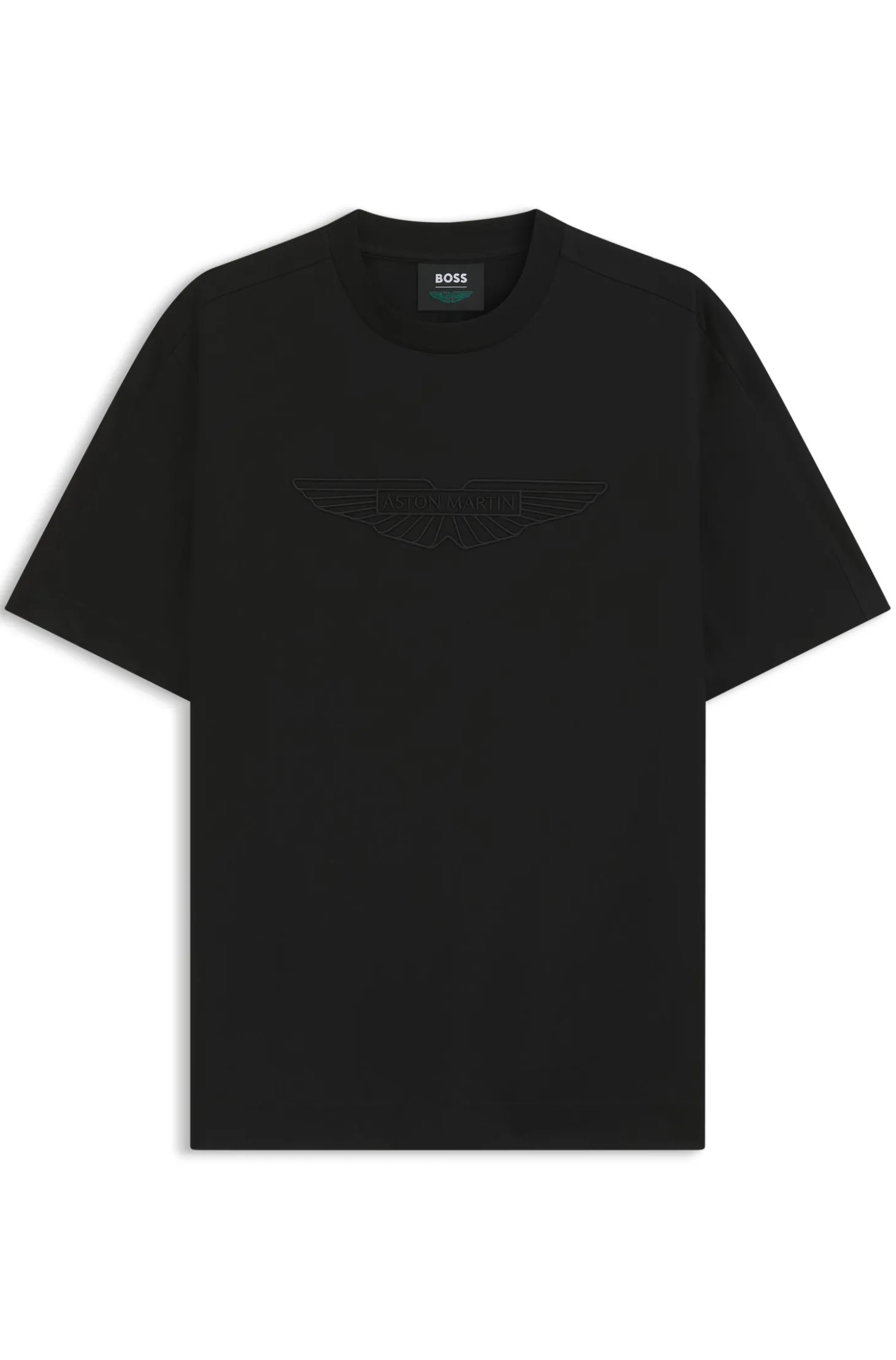 BOSS x ASTON MARTIN T-Shirt aus merzerisierter Baumwolle