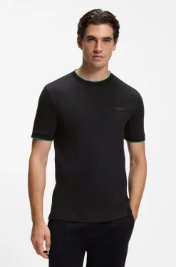 BOSS x ASTON MARTIN T-Shirt aus merzerisierter Baumwolle