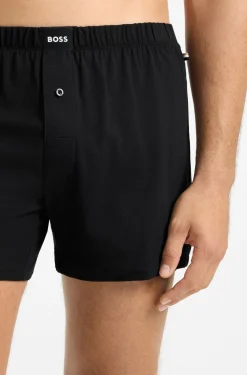 Boxershorts aus Stretch-Baumwolle im Zweierpack