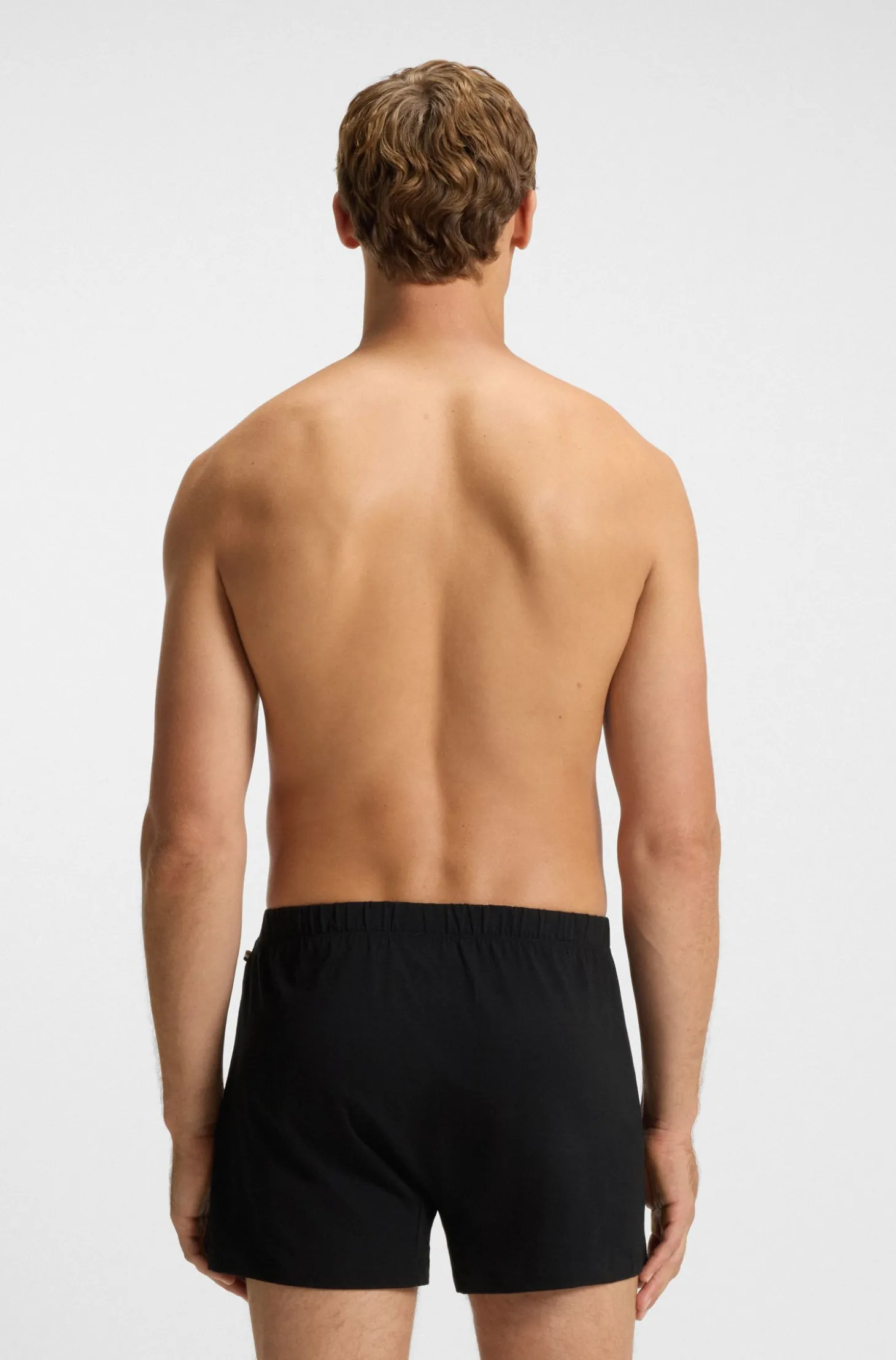Boxershorts aus Stretch-Baumwolle im Zweierpack