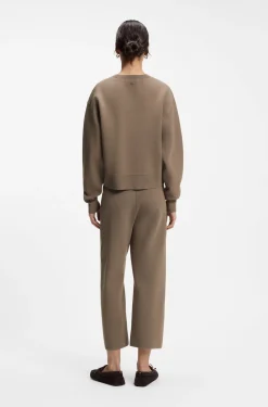 Boxy-Fit Pullover mit Stretch-Anteil