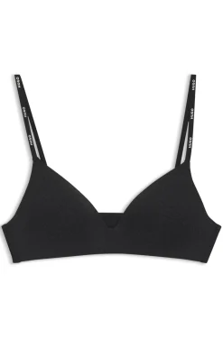 Bralette aus Stretch-Jersey mit Leoparden-Print