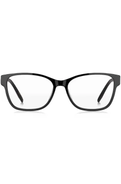 Brillenfassung aus schwarzem Acetat mit Double-B-Monogramm