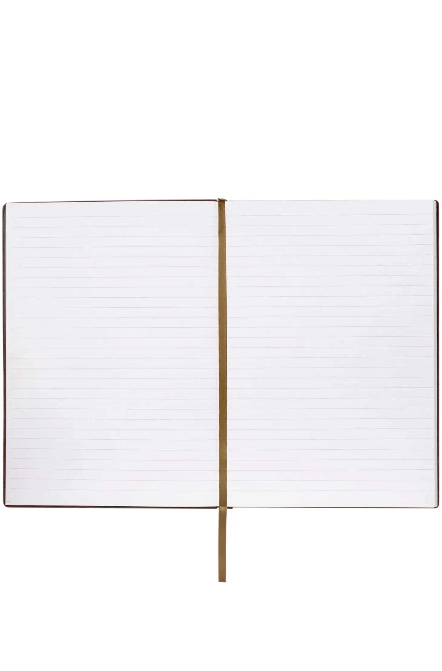 Burgunderfarbenes DIN-A5-Notizbuch mit Double-B-Monogramm