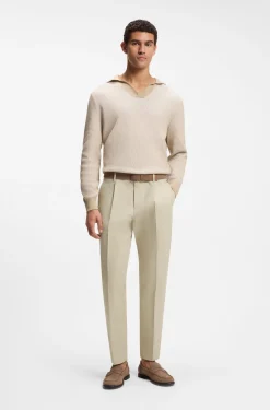 Business-Hose aus Baumwoll-Mix