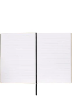 Camelfarbenes DIN-A5-Notizbuch mit Double-B-Monogramm