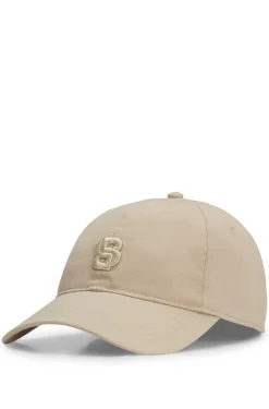 Cap aus Baumwolle mit aufgesticktem Double-B-Monogramm