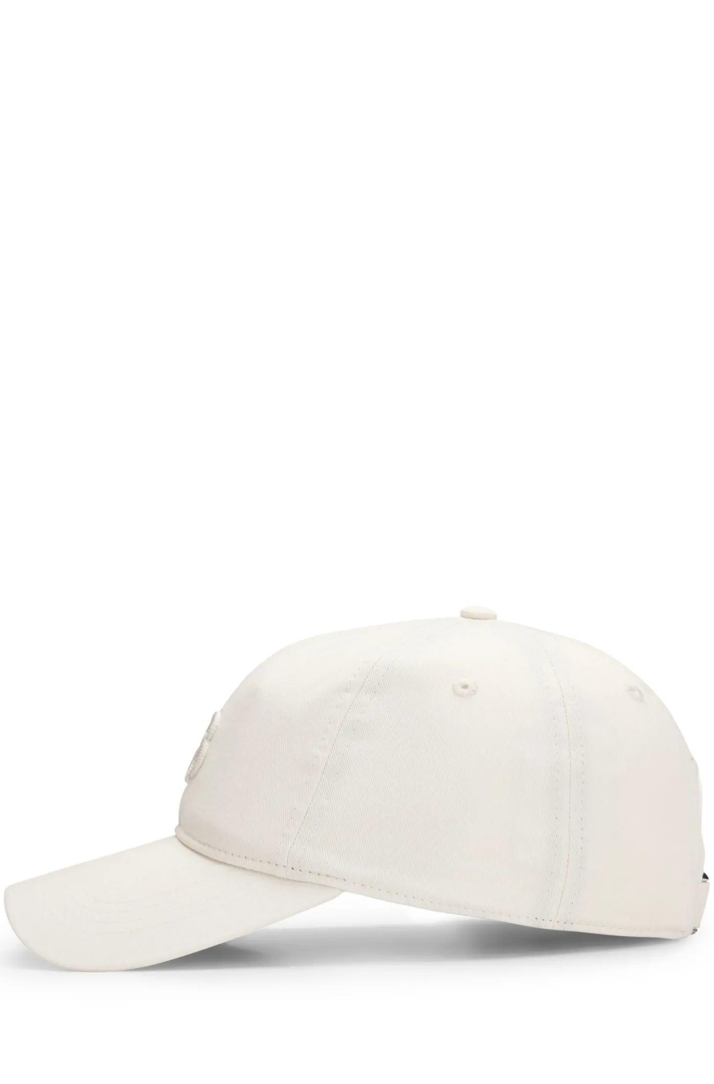 Cap aus Baumwolle mit aufgesticktem Double-B-Monogramm