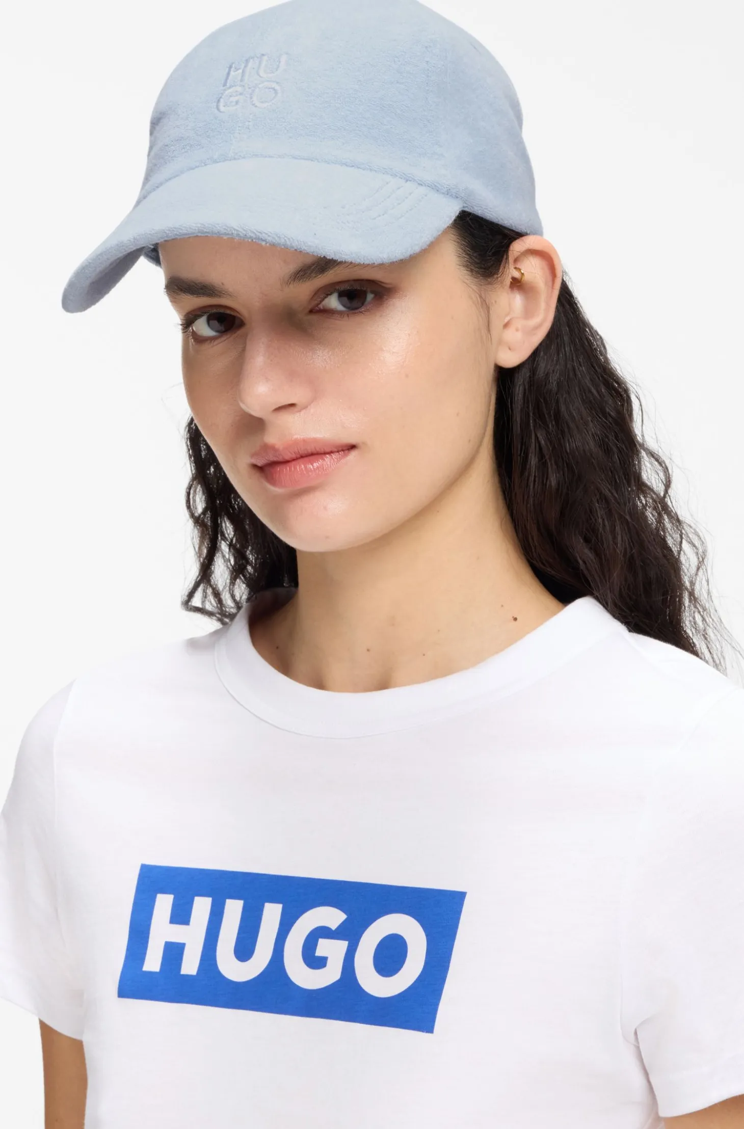 Cap aus Baumwoll-Mix mit Stack-Logo