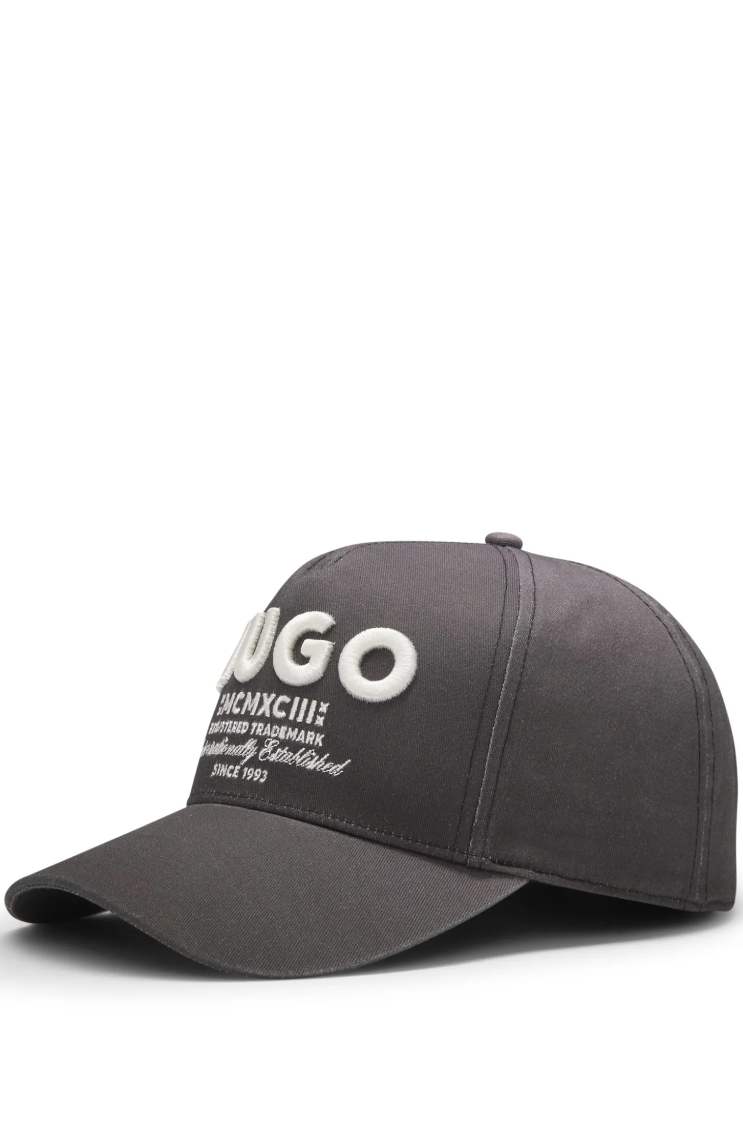 Cap aus Baumwoll-Twill mit 3D-Logo-Stickerei
