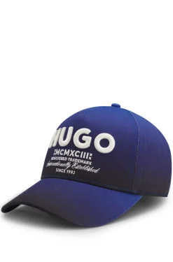 Cap aus Baumwoll-Twill mit 3D-Logo-Stickerei