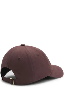 Cap aus Baumwoll-Twill mit geflochtenem Double-B-Monogramm